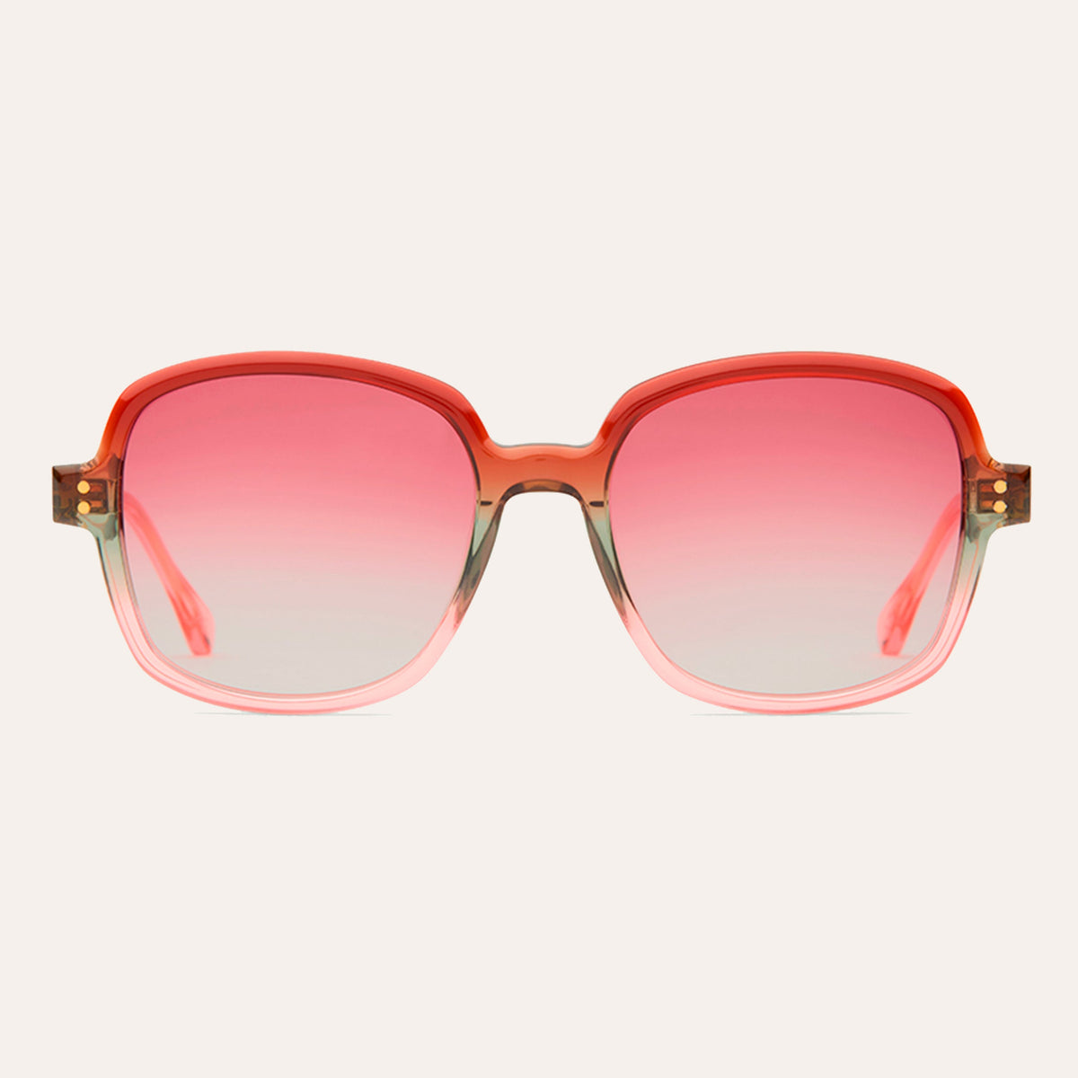 Lunettes de Soleil Nailaka Corail Pastel