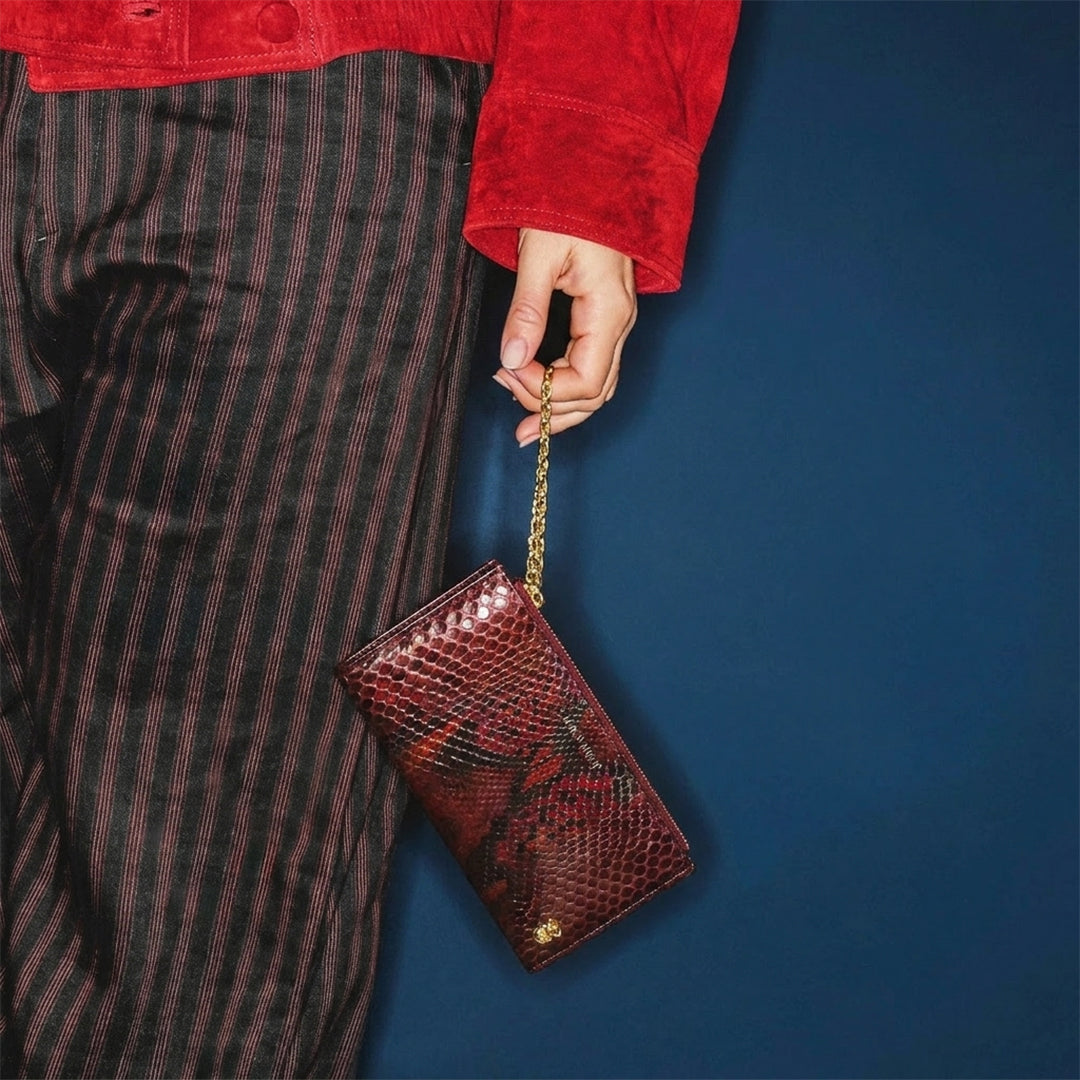 Portefeuille Achille Python Marovino