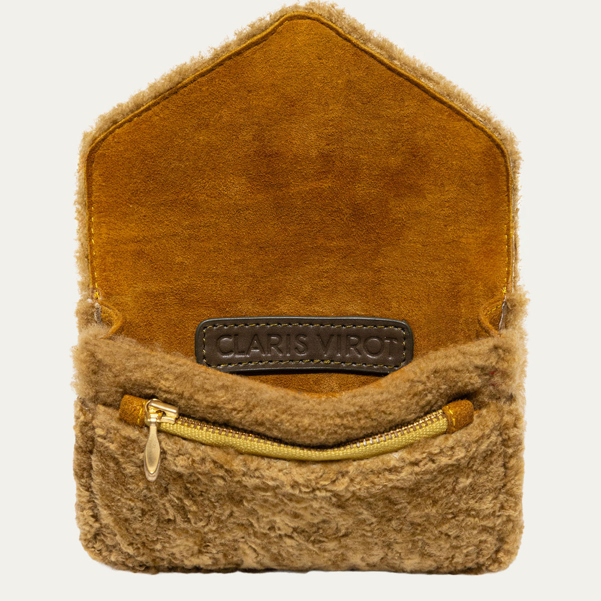 Alex Siena Shearling Wallet
