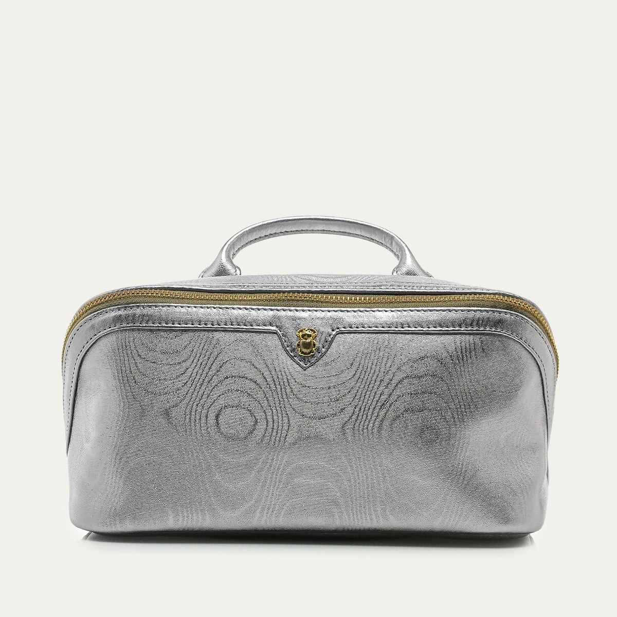 Trousse Charlotte Cuir Metallisse Armour