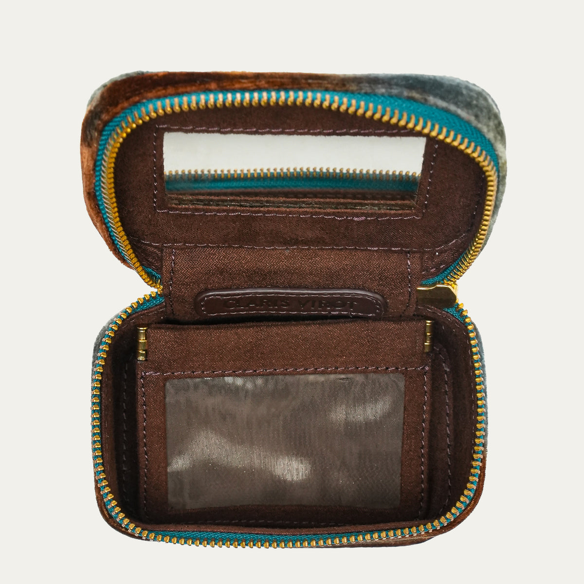 Boîte à Bijoux Greta Tissu Velours Terracielo
