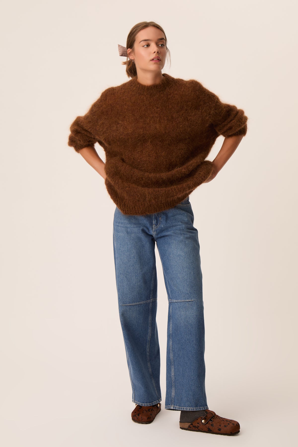 Pull Alena Cognac Chiné