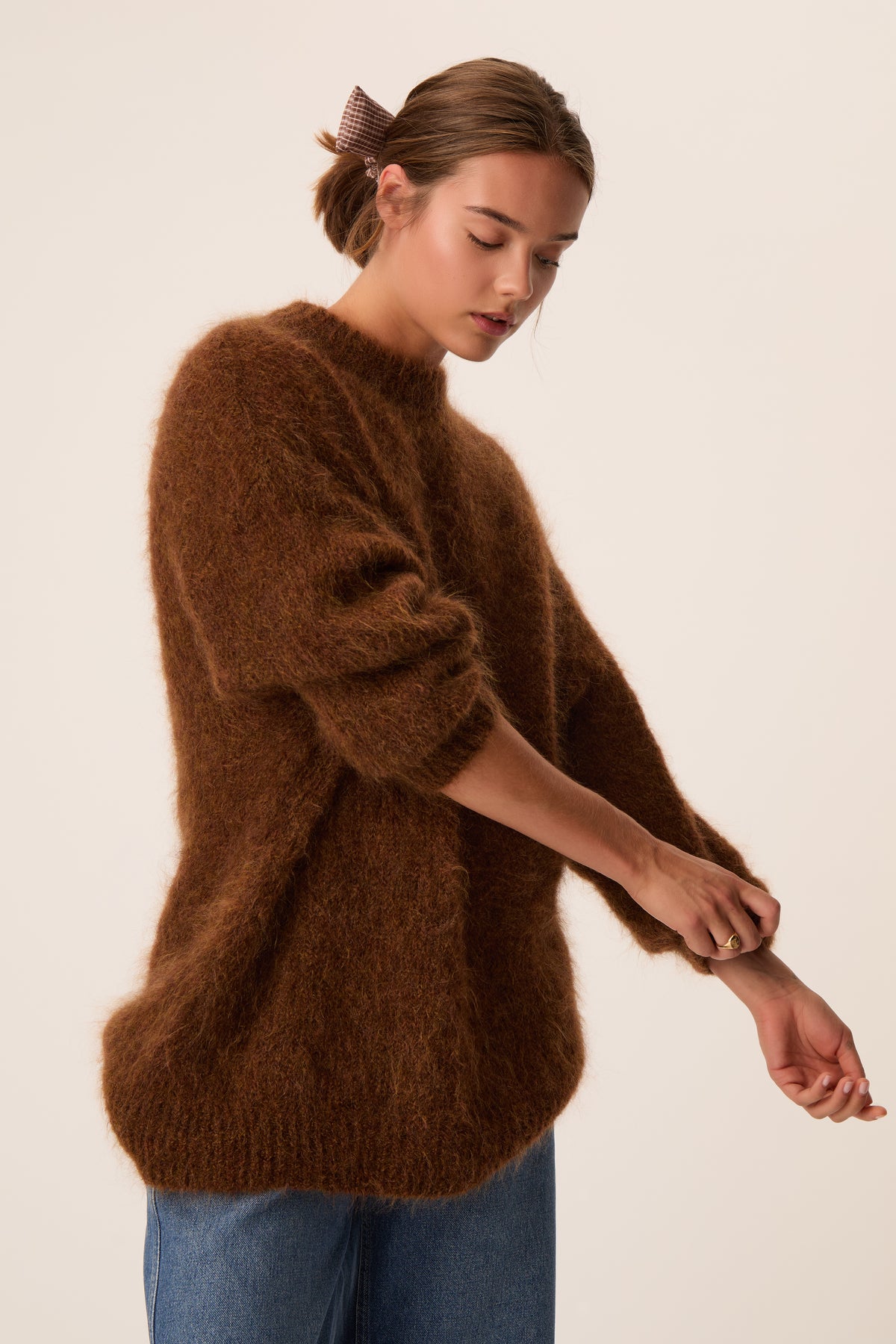 Pull Alena Cognac Chiné