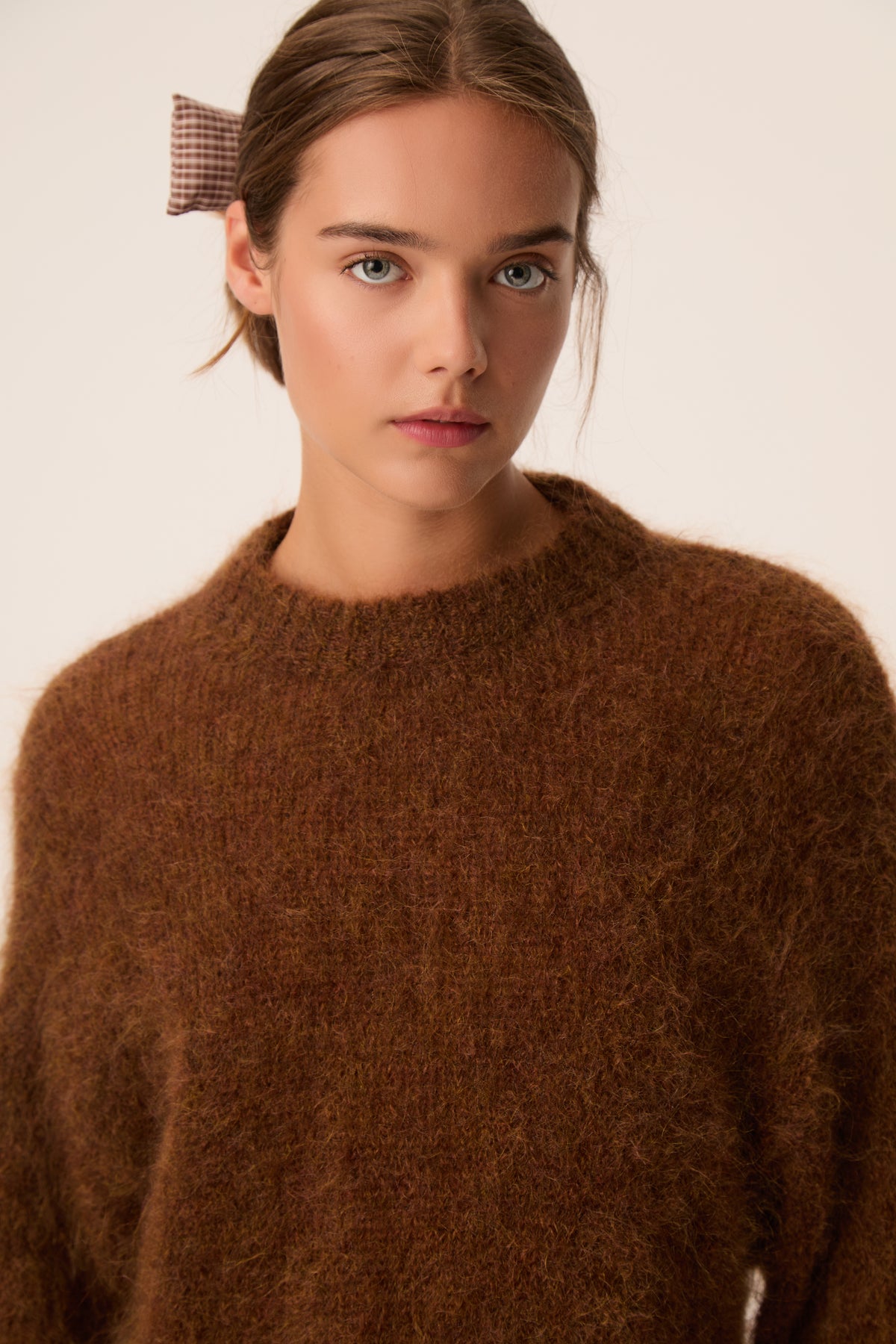 Pull Alena Cognac Chiné