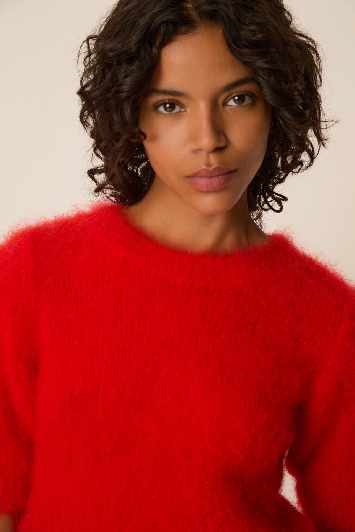 Red Alexa Sweater