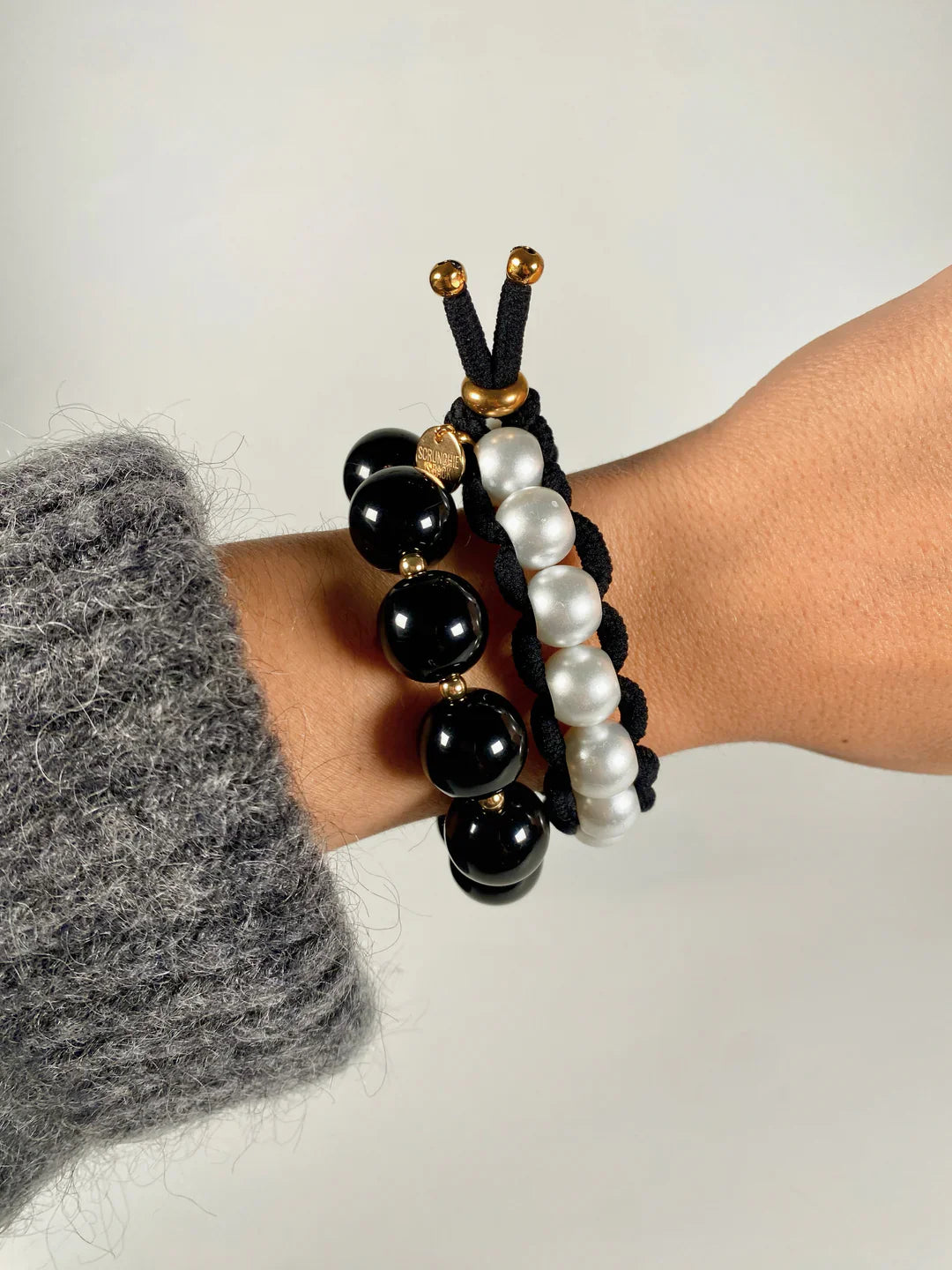 Bichou Black Round Beads