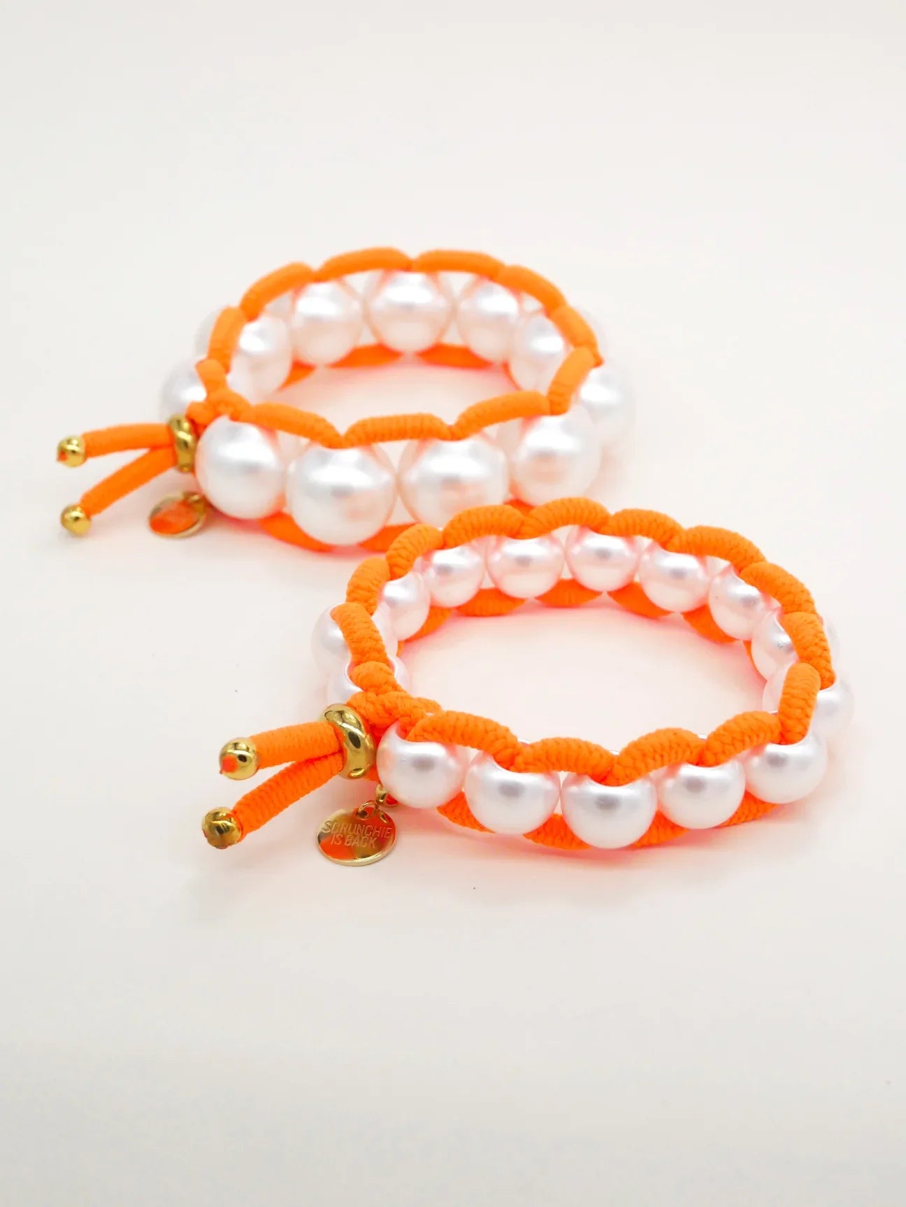 Bichou Perles Nacrées Orange