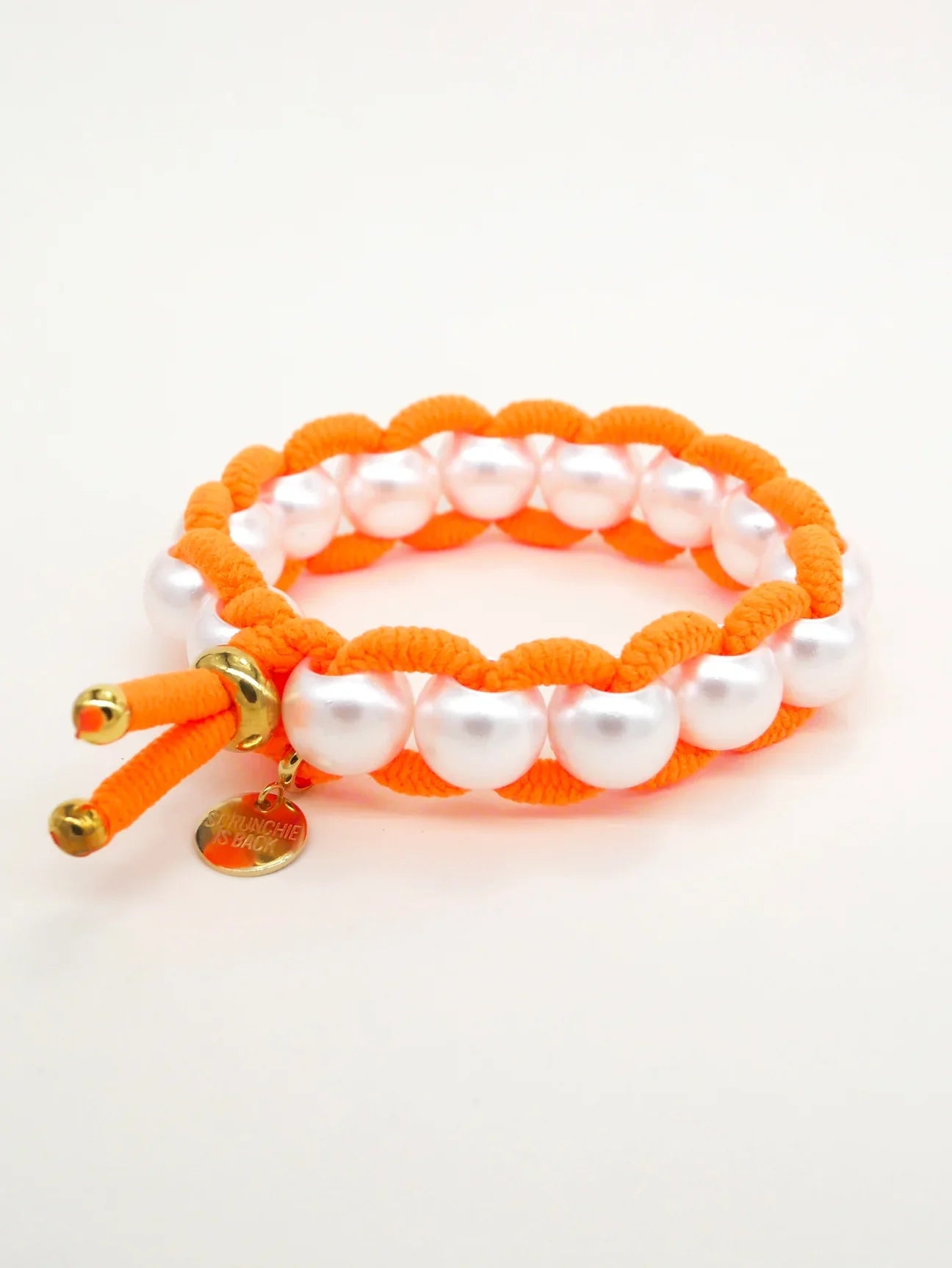 Bichou Perles Nacrées Orange