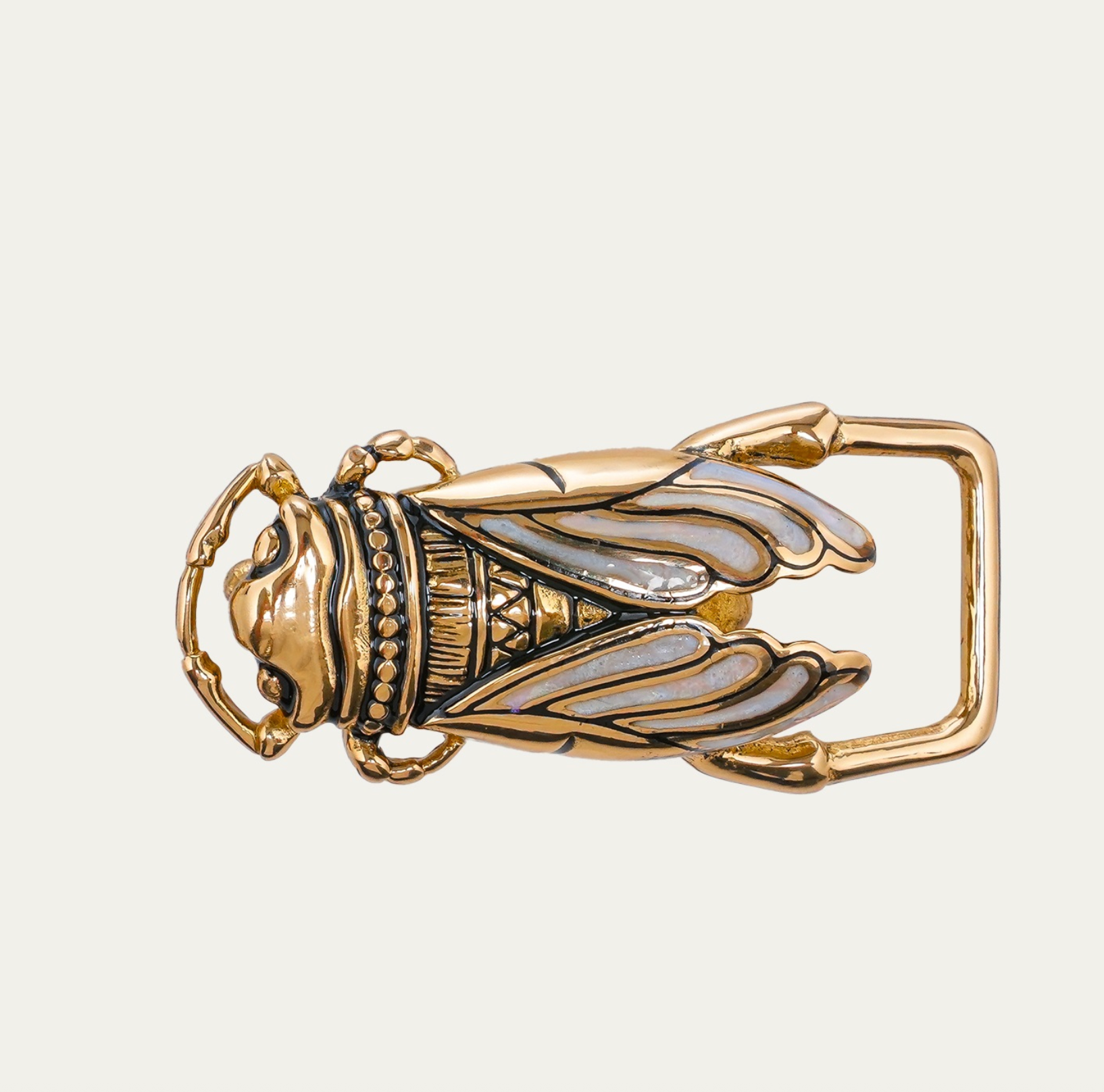Boucle de Ceinture Cigales dorée