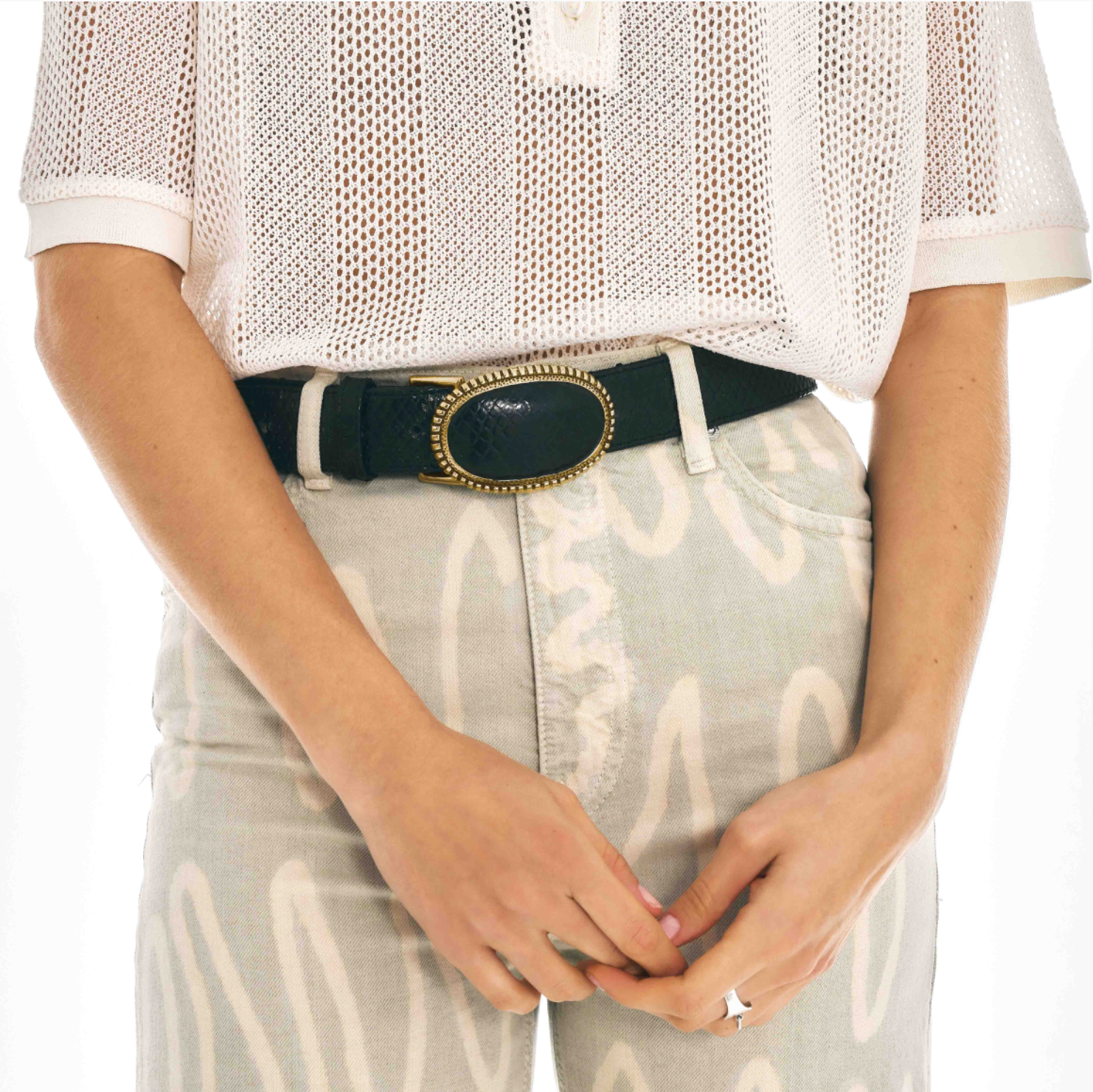 Boucle de Ceinture Dallas Lezard