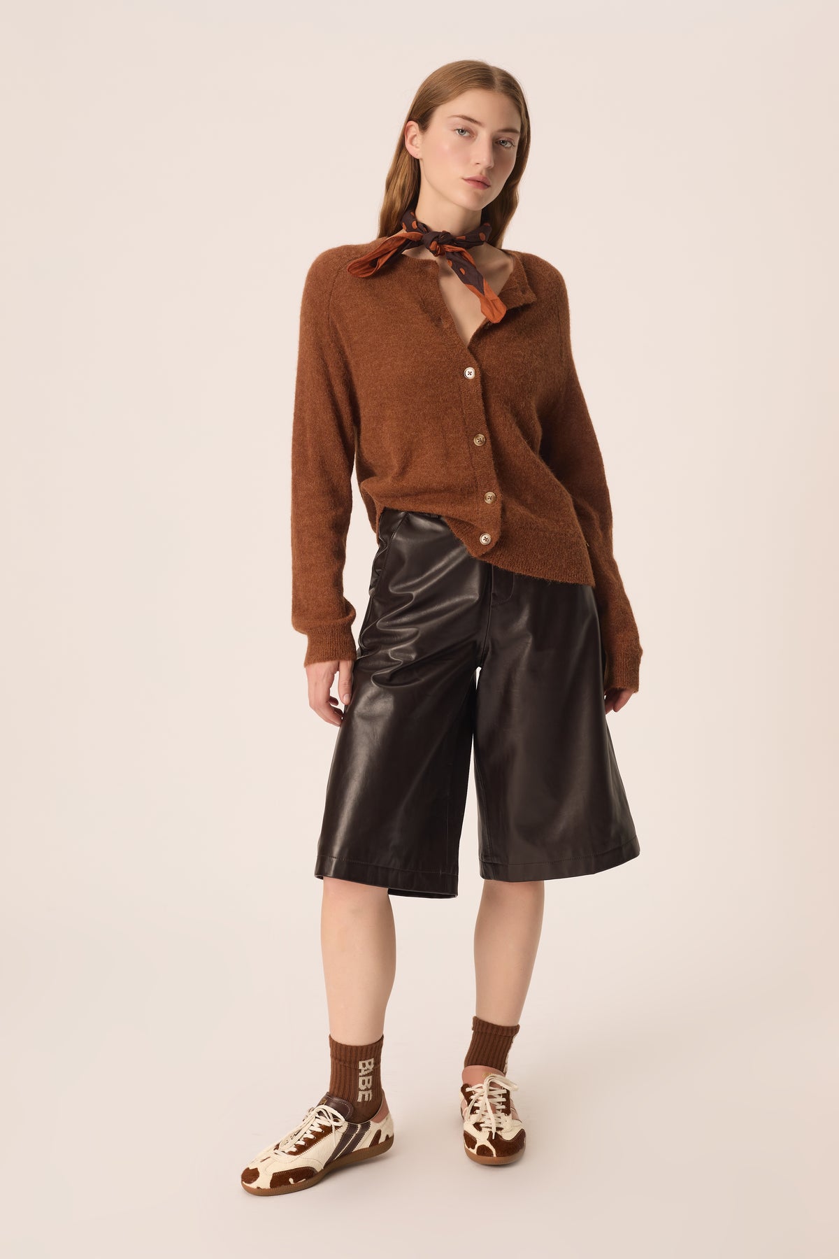Gilet Delfin Cognac