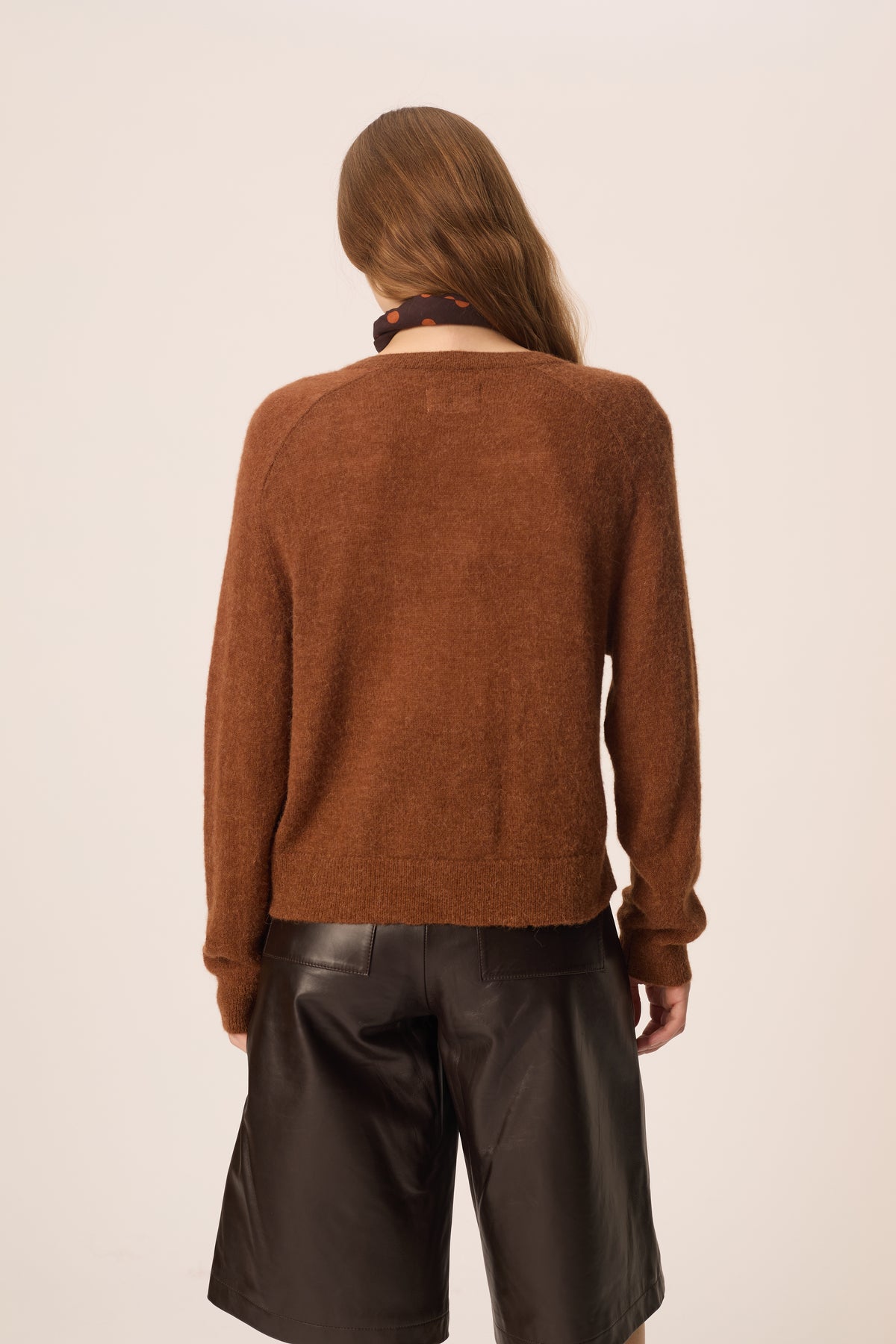 Gilet Delfin Cognac