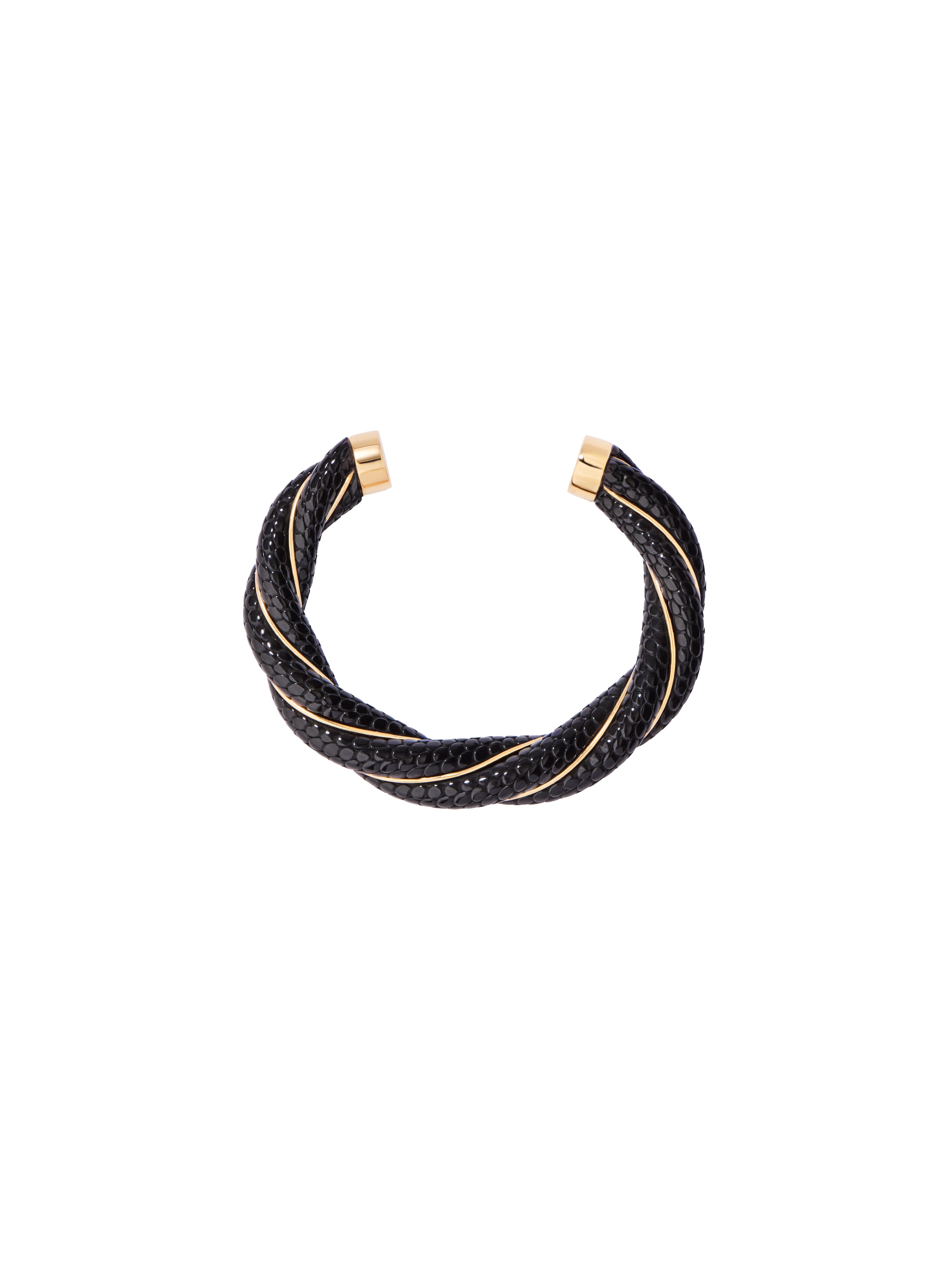 Diana Tao Black Bangle