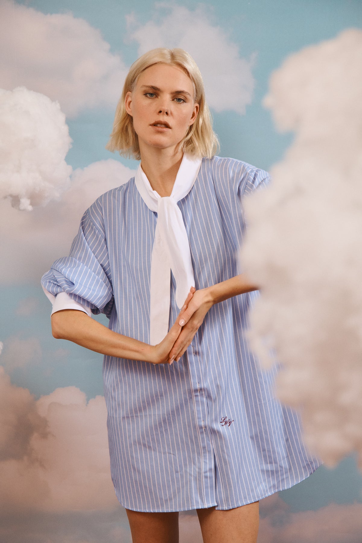 Liquette Mindie Tailored Cotton Stripes