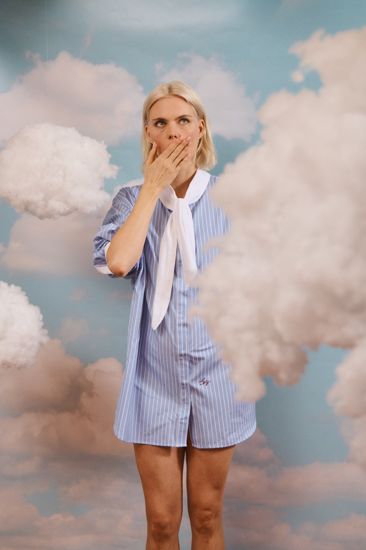 Liquette Mindie Tailored Cotton Stripes
