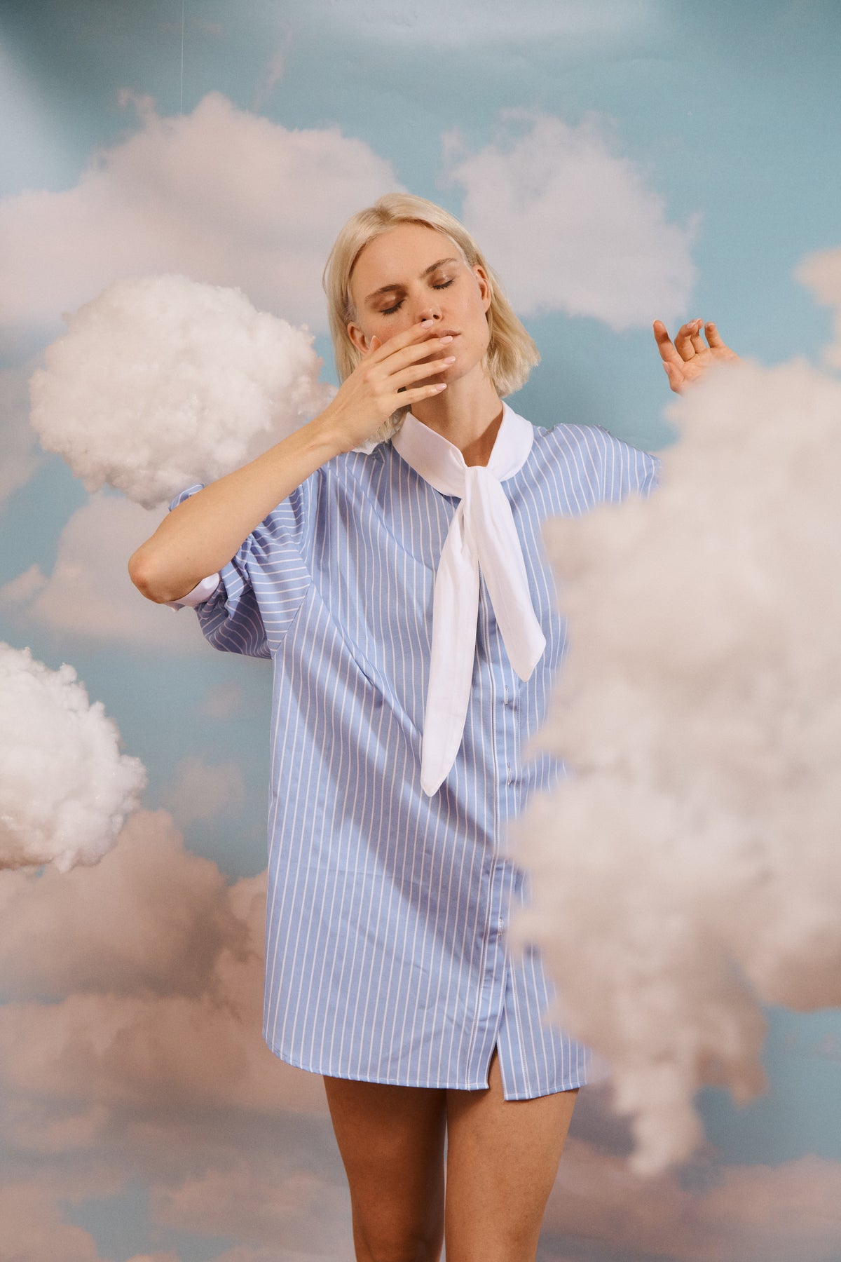Liquette Mindie Tailored Cotton Stripes