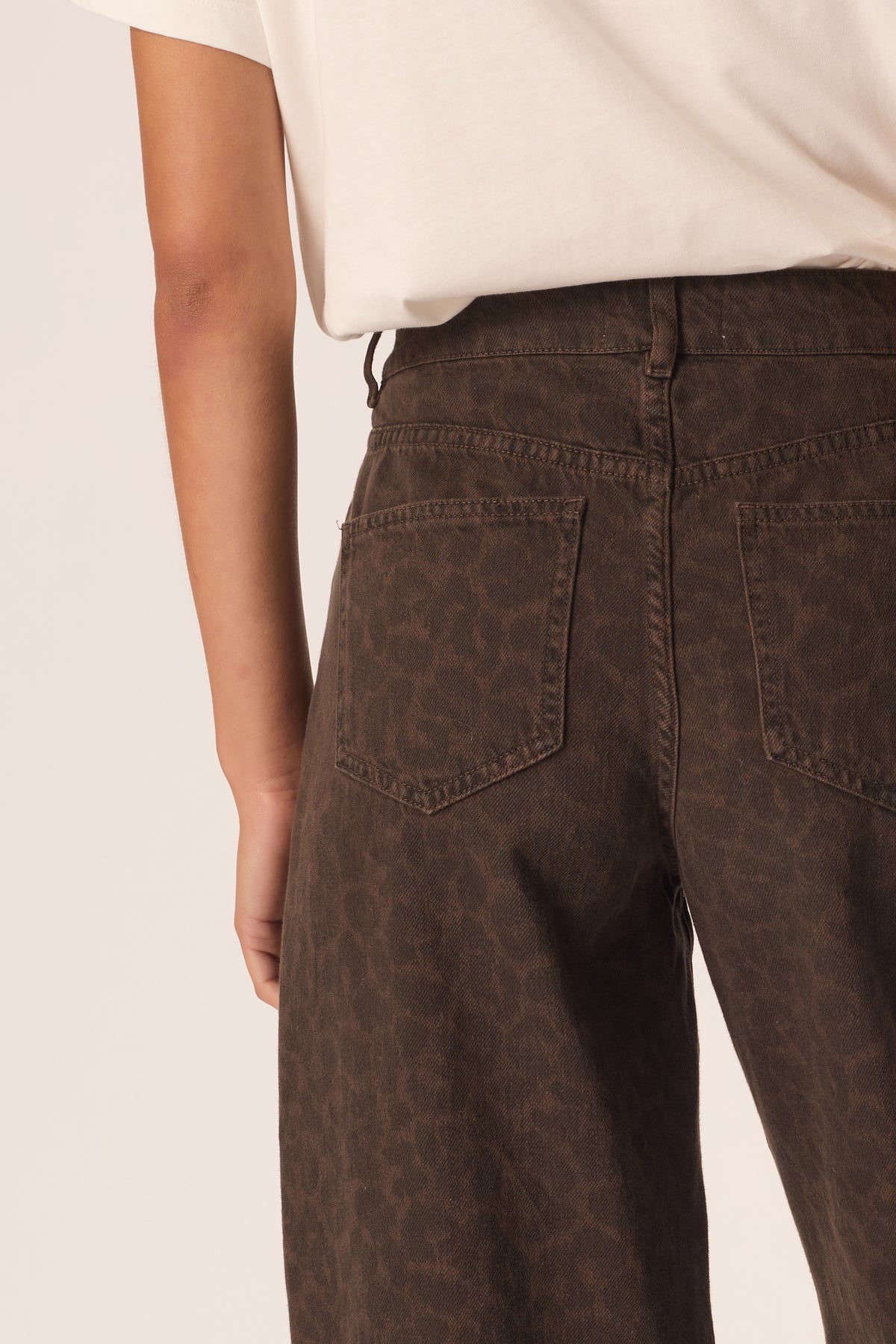 Louela Leo Leopard Jean