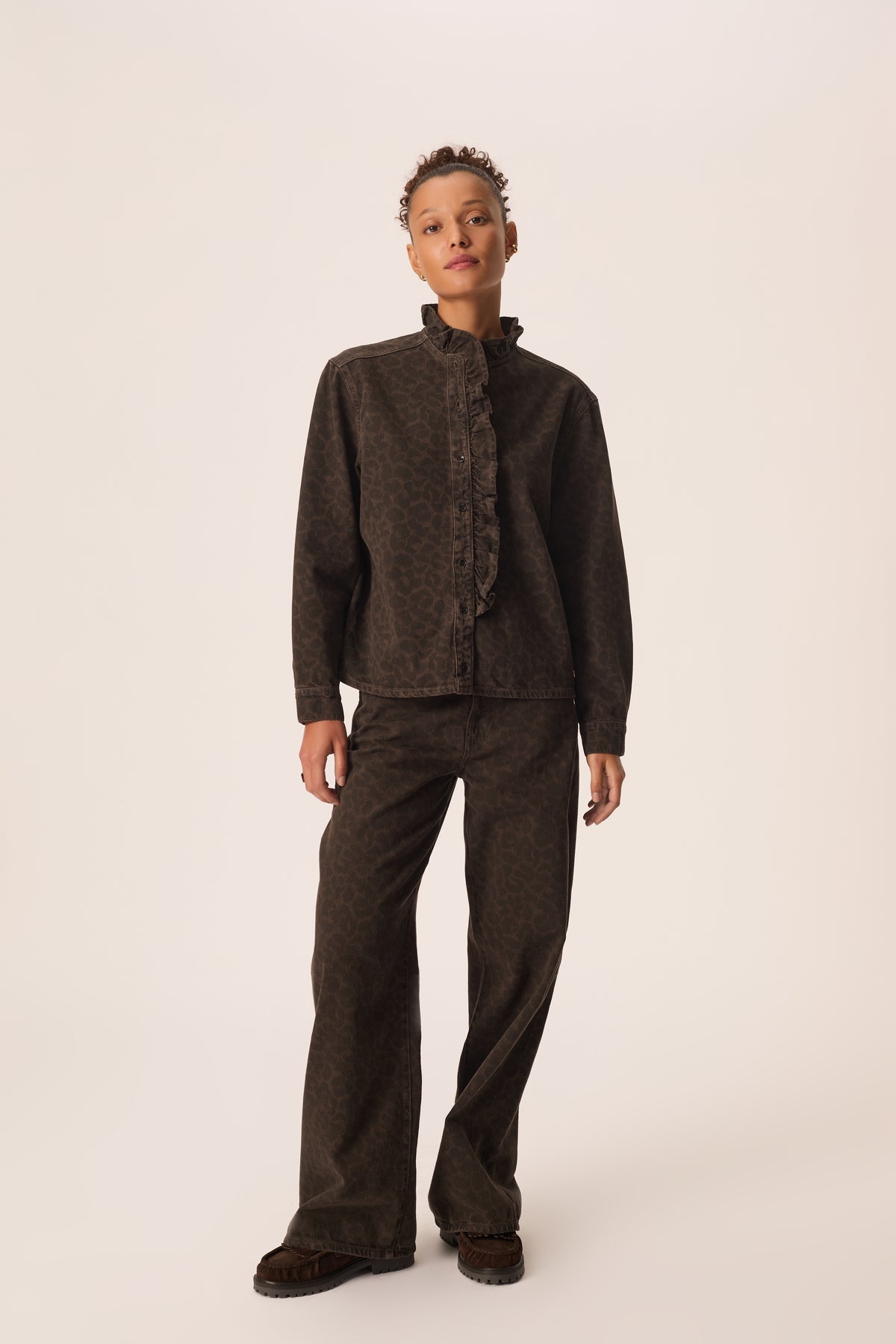 Louela Leo Leopard Jean