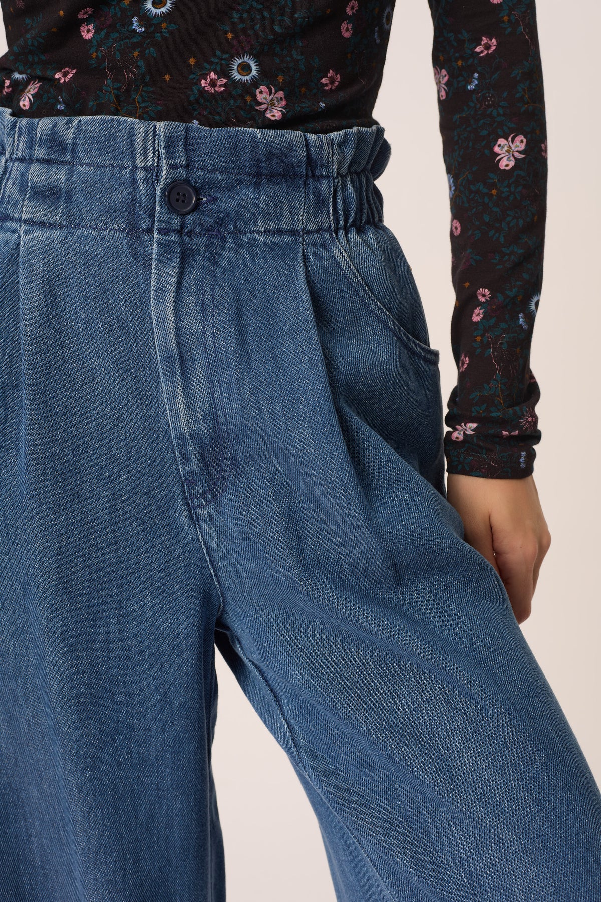 Jean Loulou Middle Blue