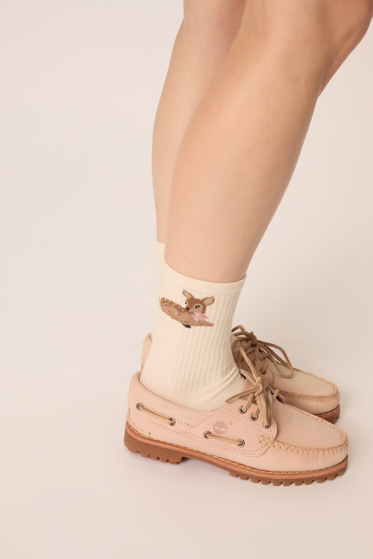Chaussettes Oasis Crème