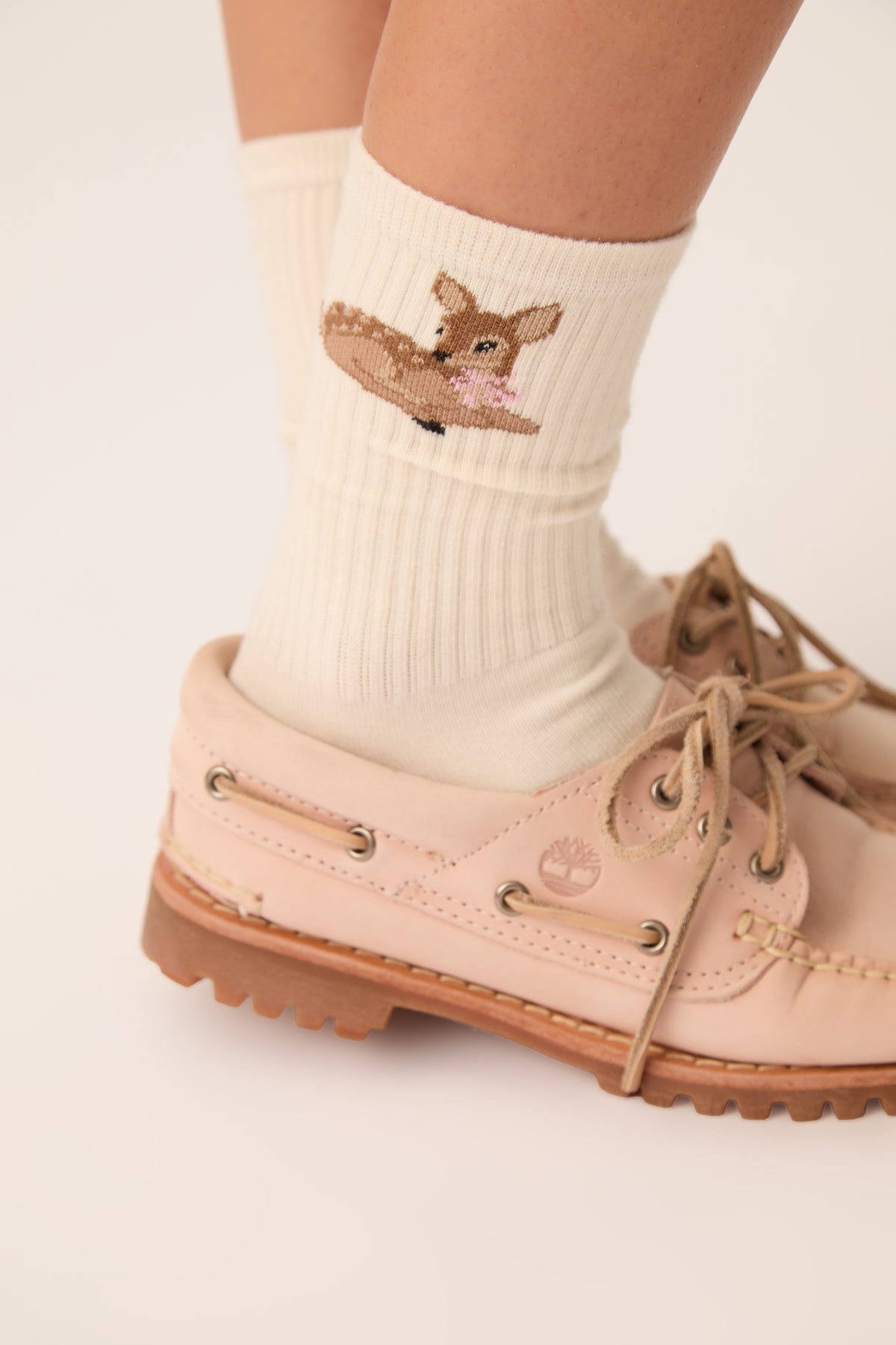 Chaussettes Oasis Crème