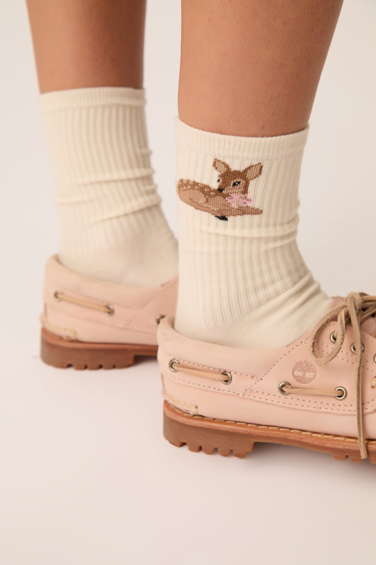Chaussettes Oasis Crème