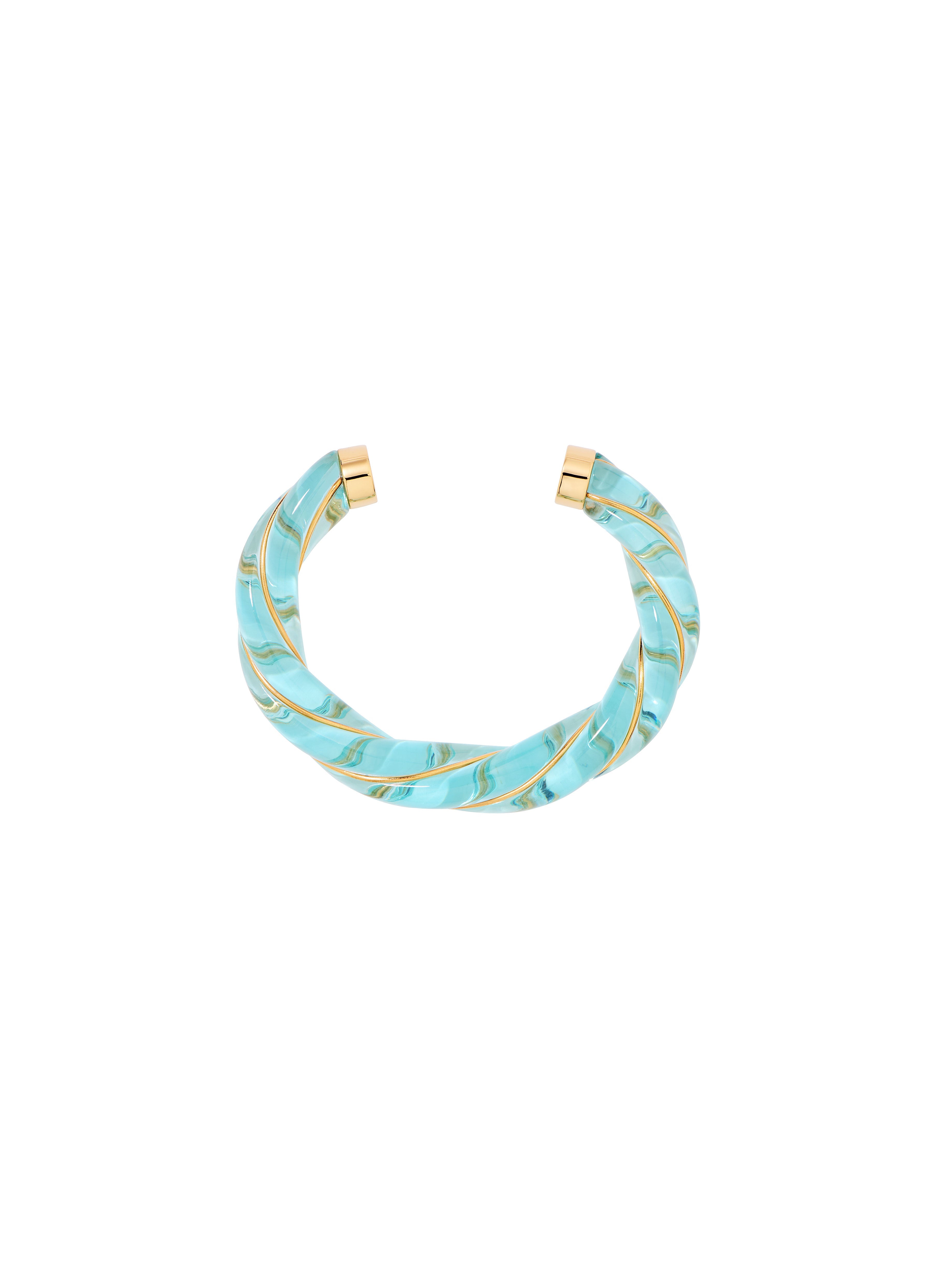 Diana Transparent Sky Blue Bracelet