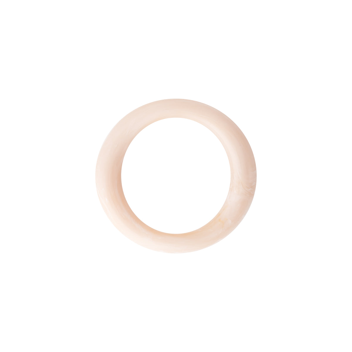Big Loop Bangle Latte Marble