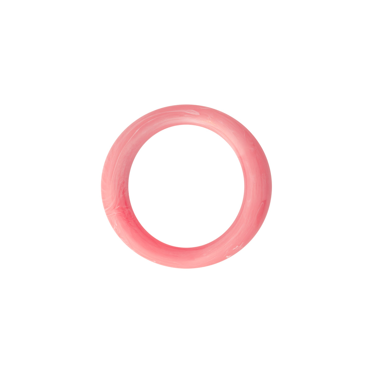 Big Loop Bangle Watermelon Marble