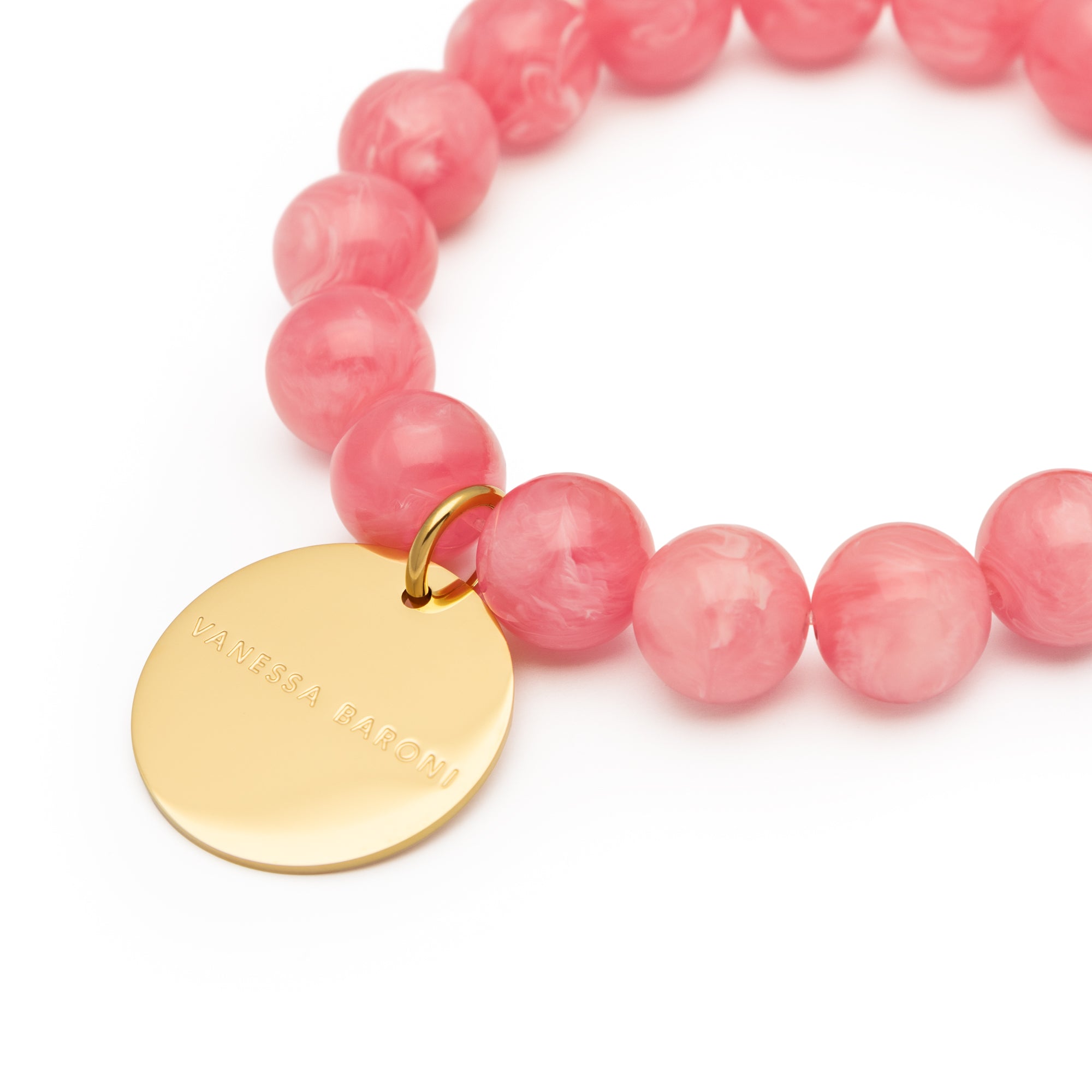 Mini Beads Flex Bracelet Watermelon Marble