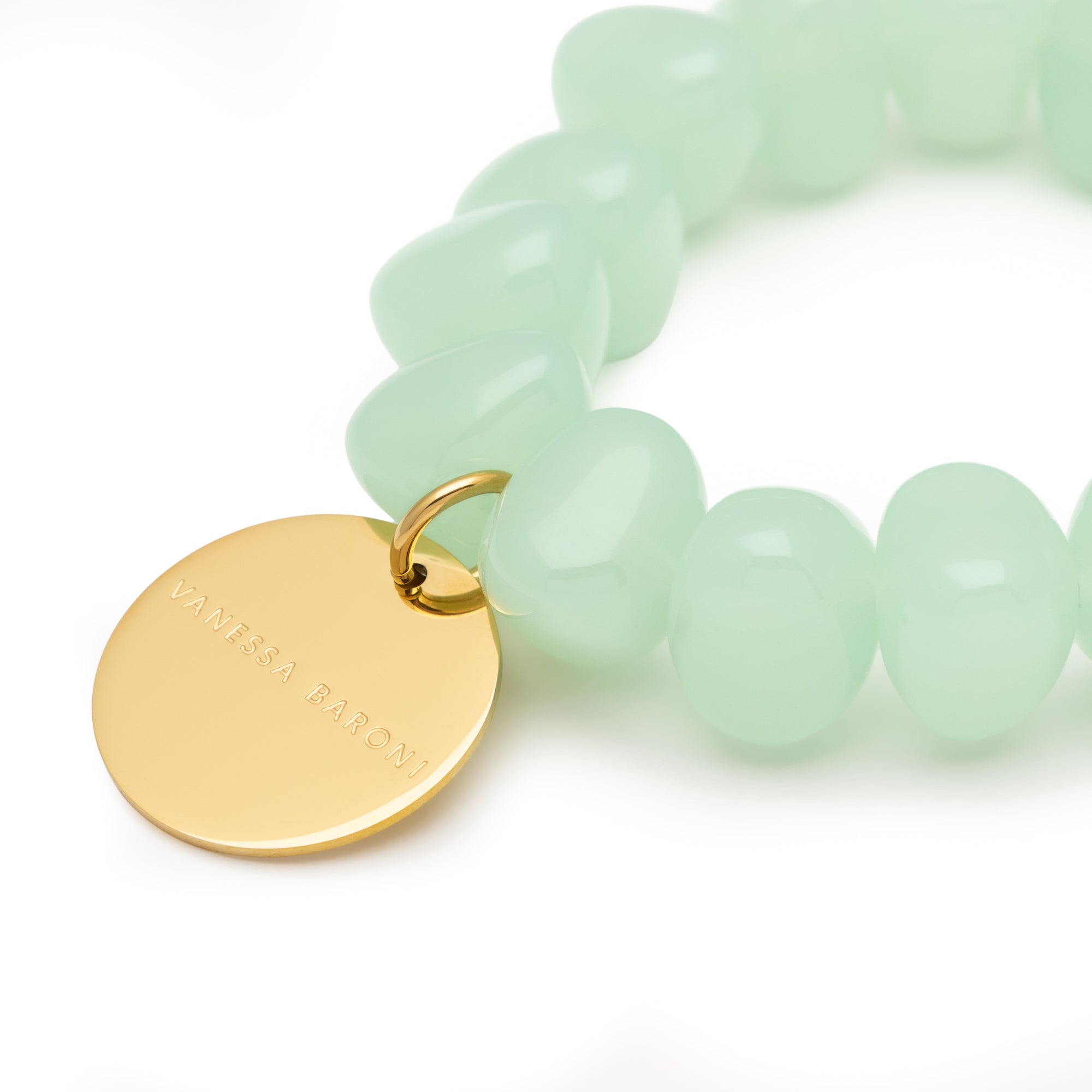 Stone Flex Bracelet Opaline Mint