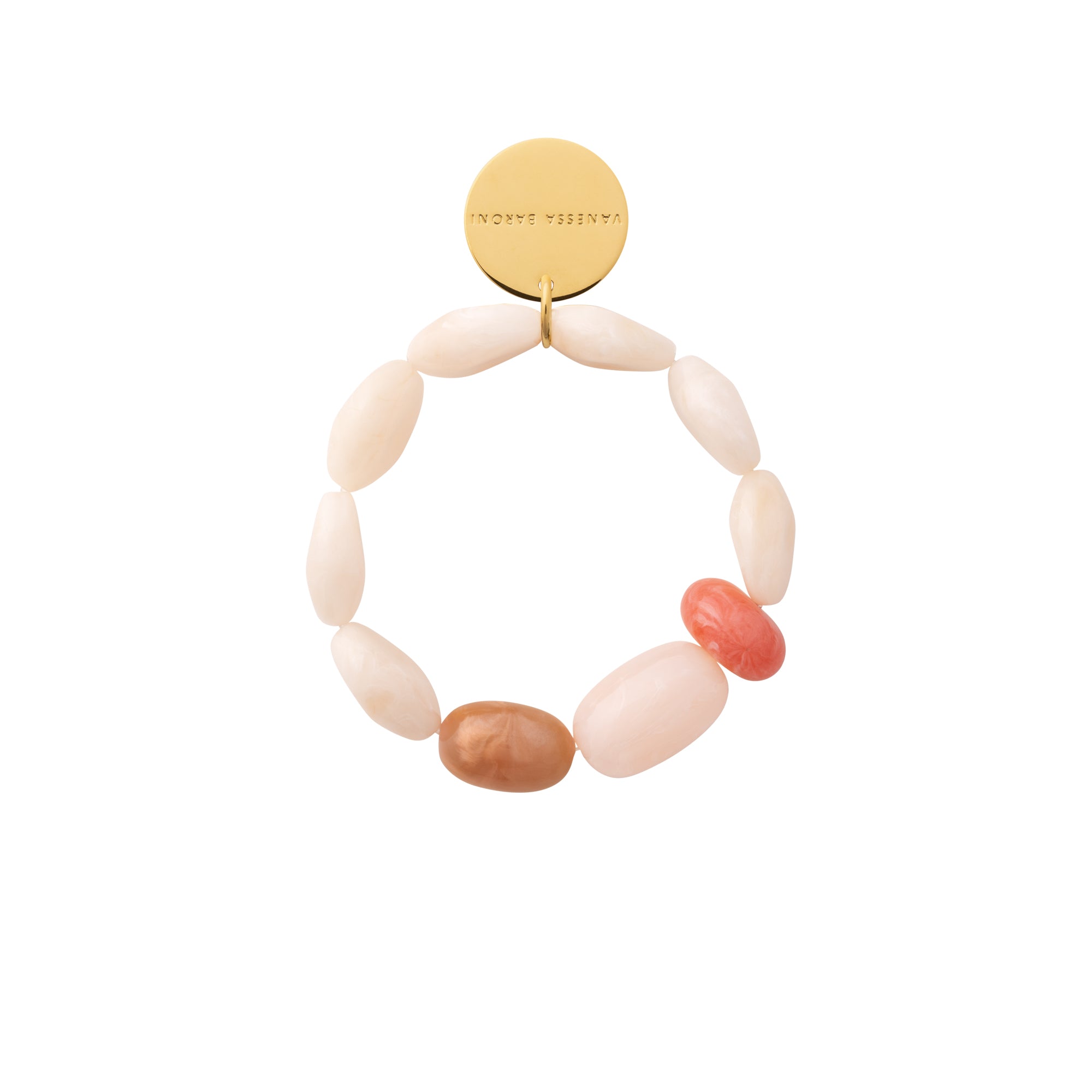 Unique Bracelet Latte Marble