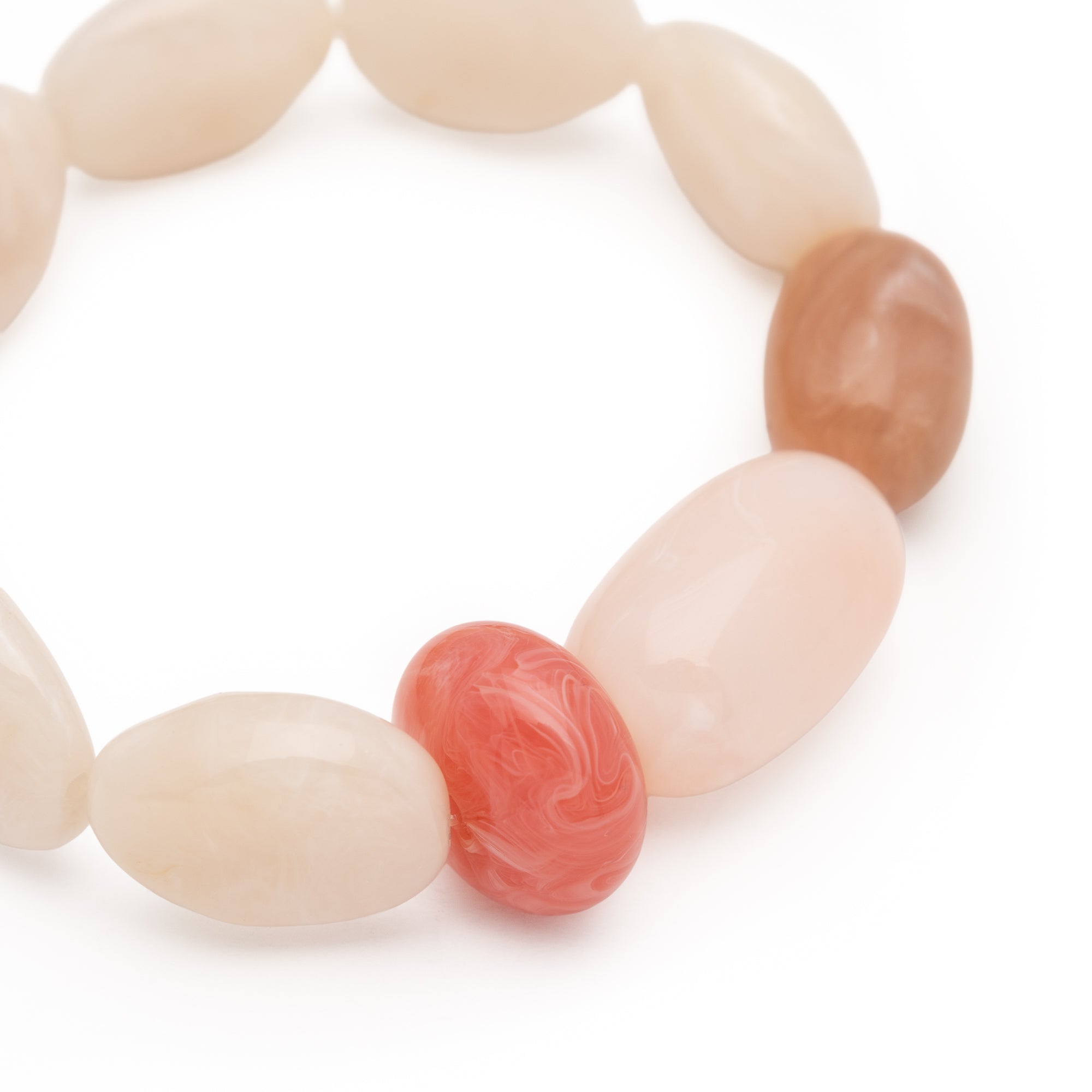 Unique Bracelet Latte Marble