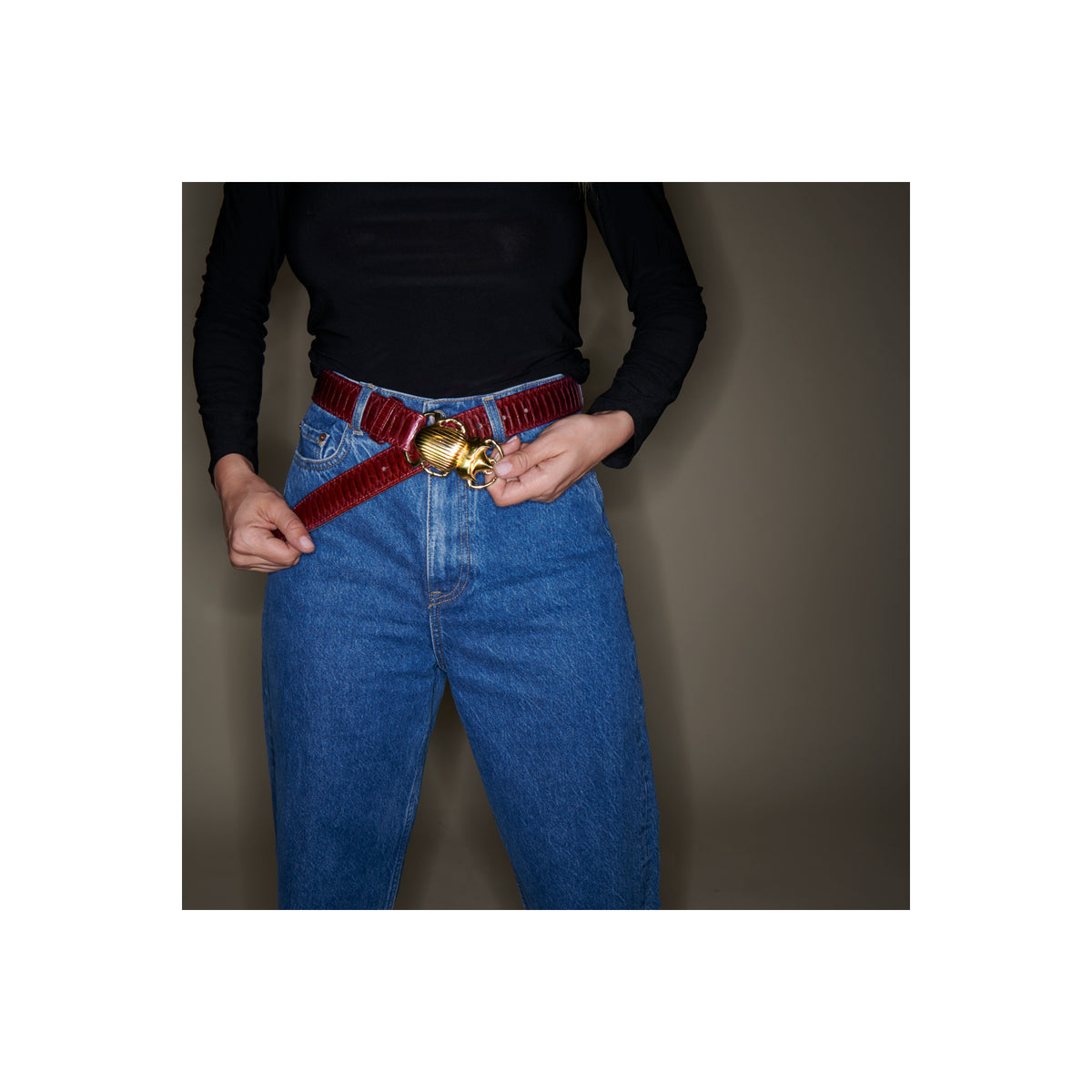 Bordeaux Python Belt