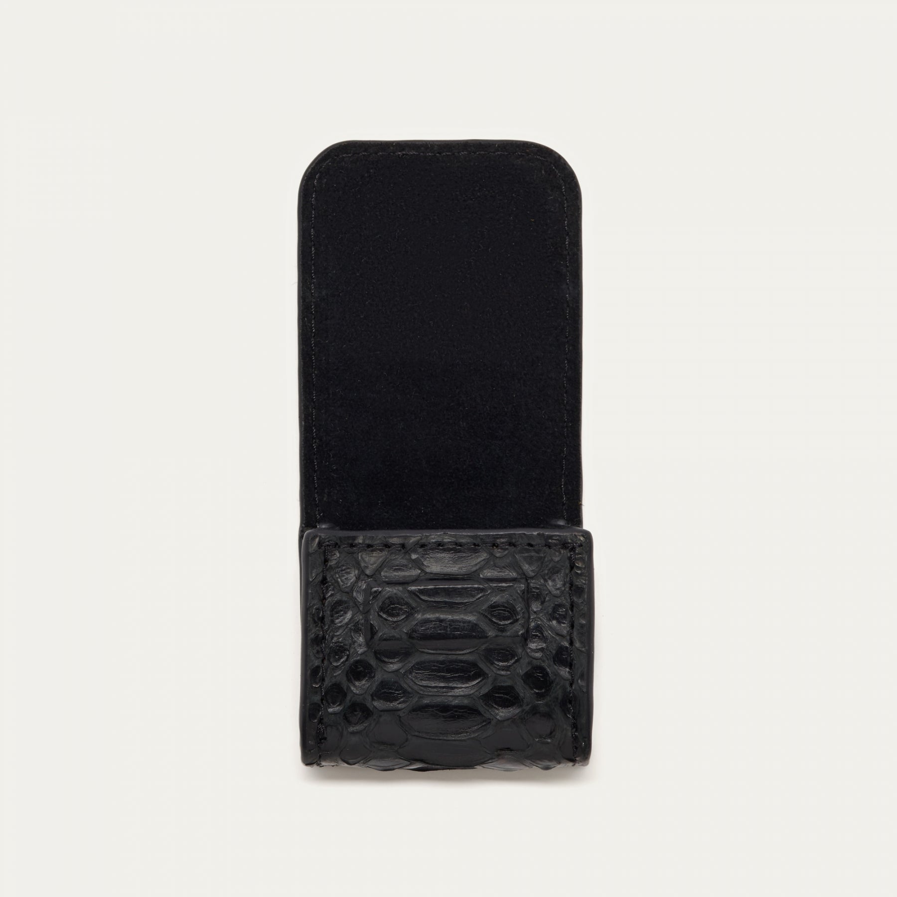 Etui Airpod Jamie Python Noir
